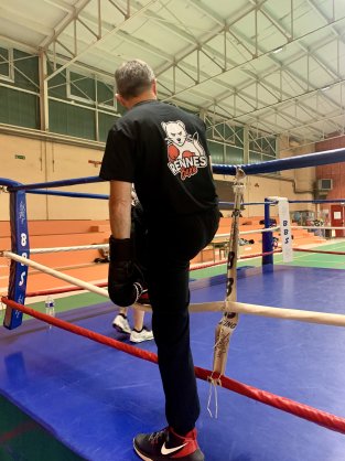 2 T-shirts CPB Boxe (Noir)