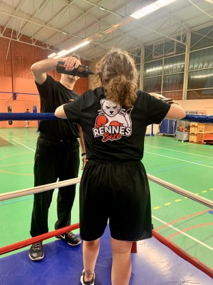 1 T-shirt CPB Boxe (Noir)